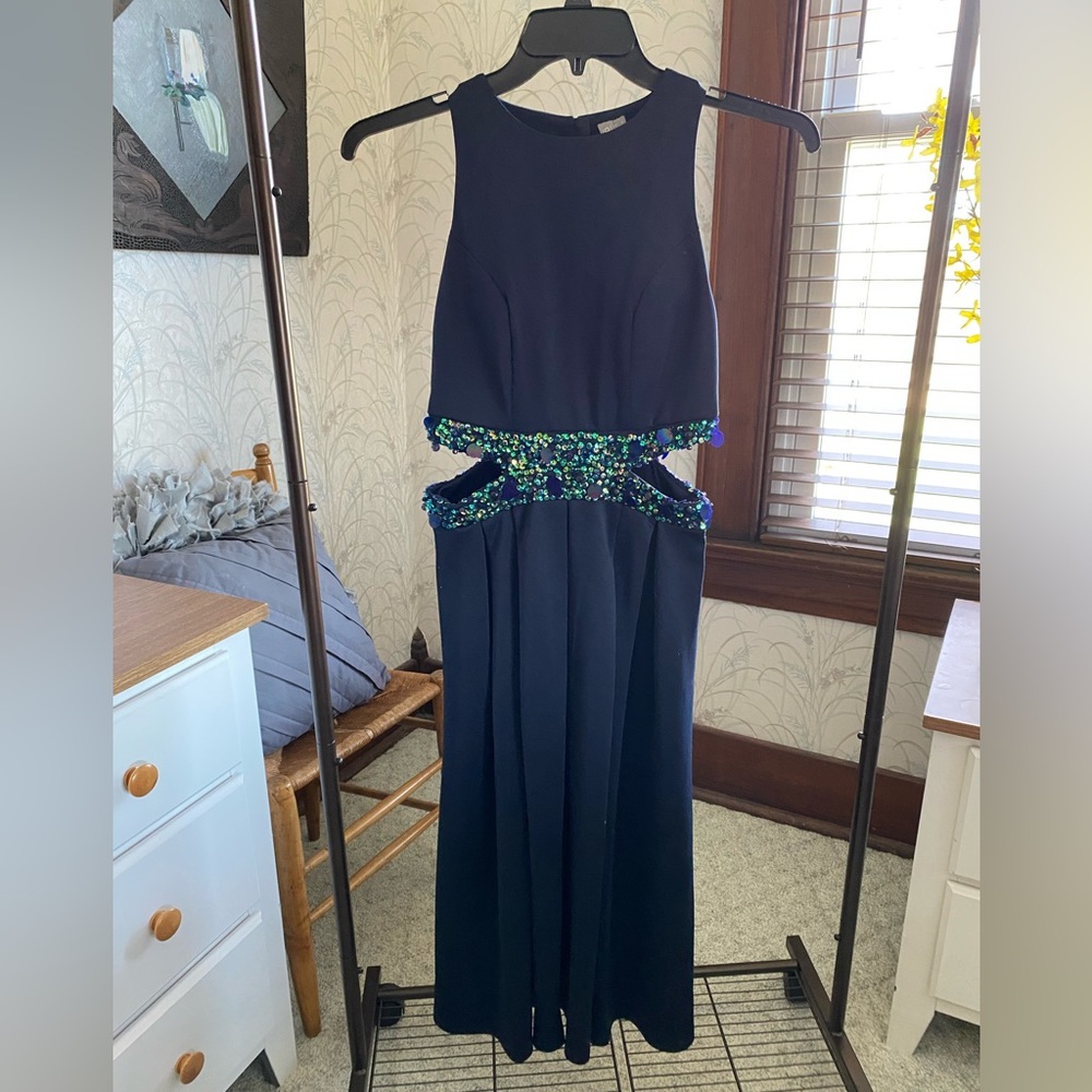 Navy blue dress